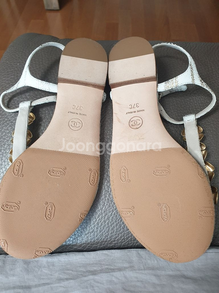 정품 샤넬 샌들 (새상품)--5
