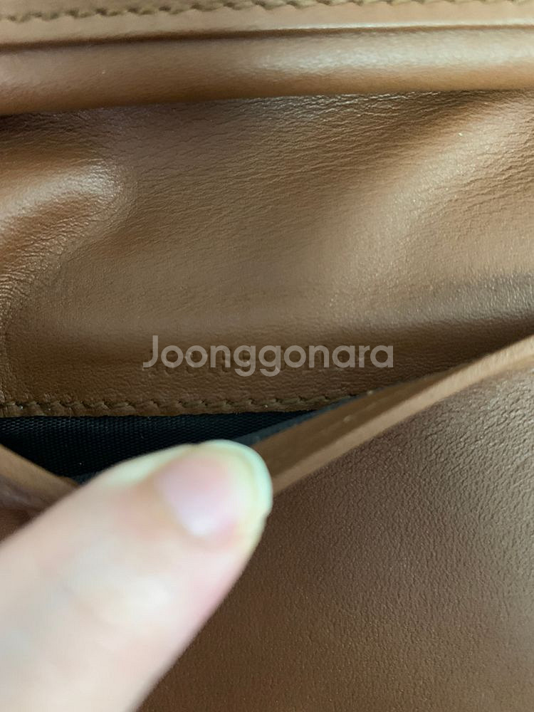 정품} 구찌 GG수프림 패들락 반지갑--8