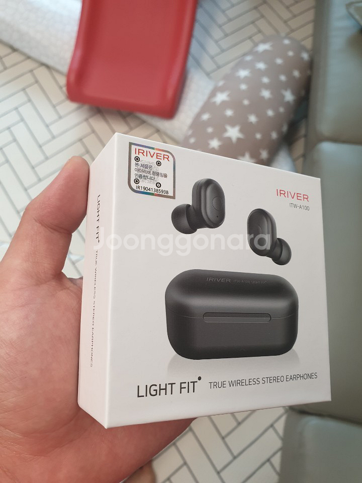 (미개봉)아이리버 무선 이어폰--0