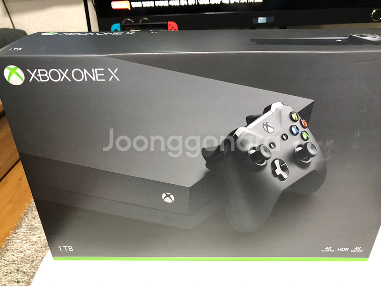 엑스박스원엑스본체(X-BOX ONE X)풀셋--0