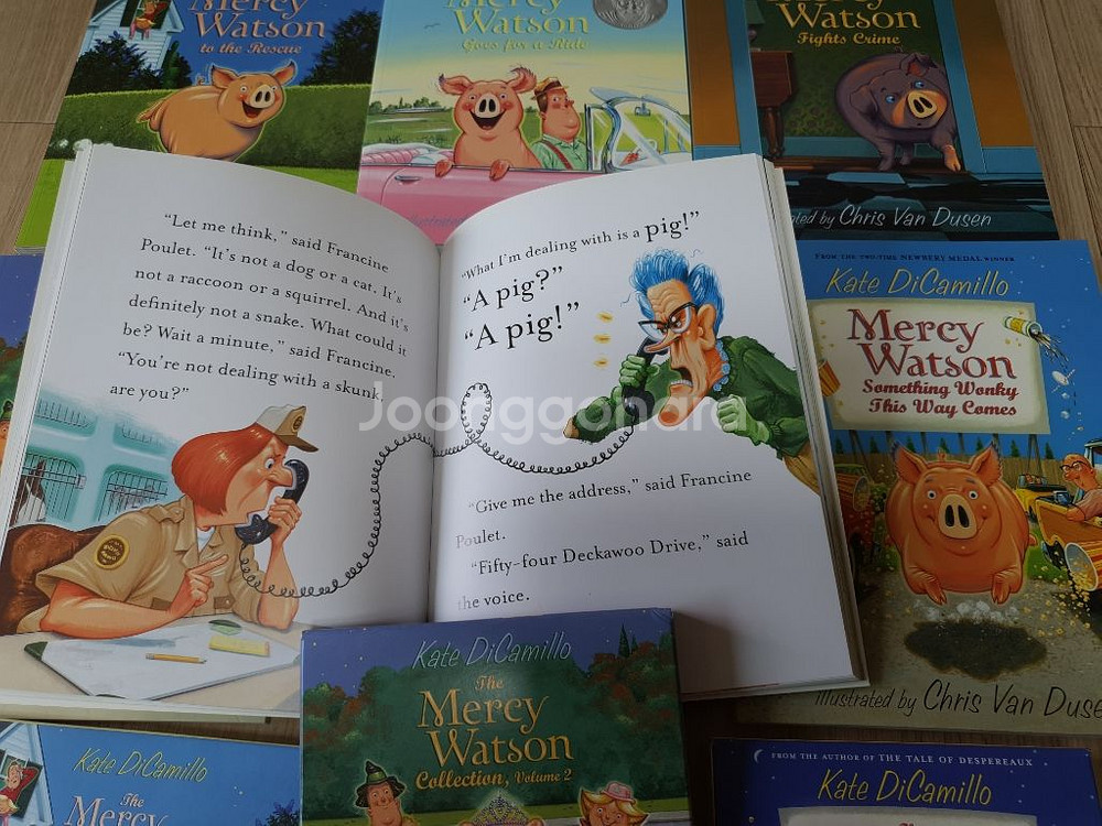 머시와슨 Mercy Watson 6종 CD포함--2