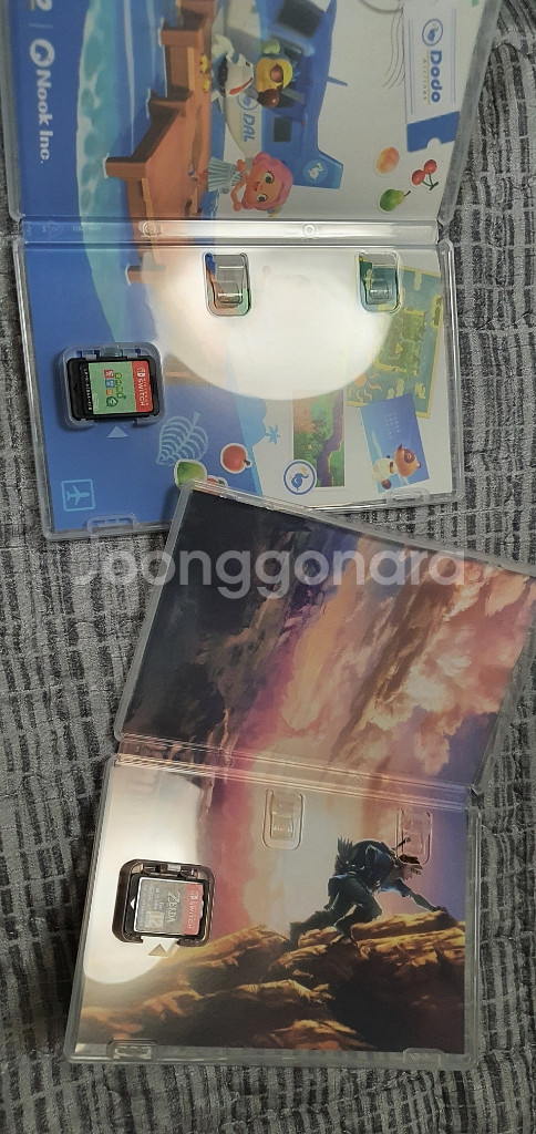 닌텐도 스위치 동물의숲에디션 칩포함--2