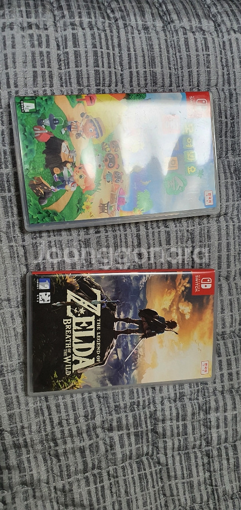 닌텐도 스위치 동물의숲에디션 칩포함--3