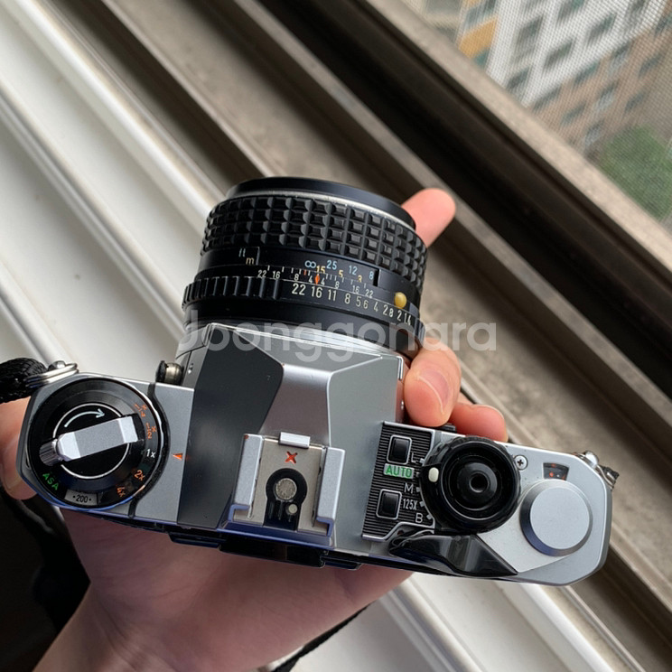 펜탁스 미슈퍼 pentax mesuper 필름 카메라--1