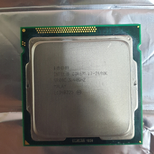 cpu 인텔코어 2세대-i7 2600k