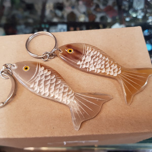 물고기 열쇠고리