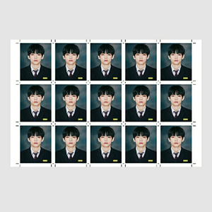 방탄소년단 뷔 증명사진[김태형 증사, 방탄증사]