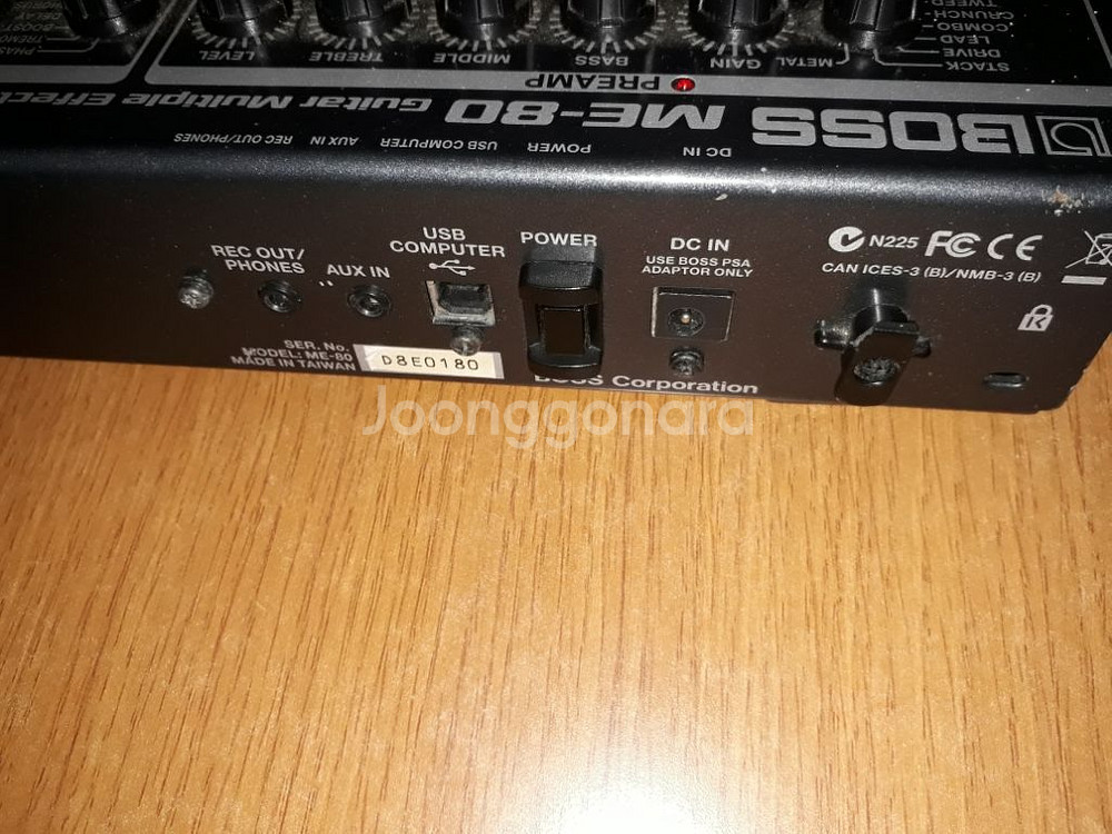일렉기타 이펙터 BOSS ME- 80--1