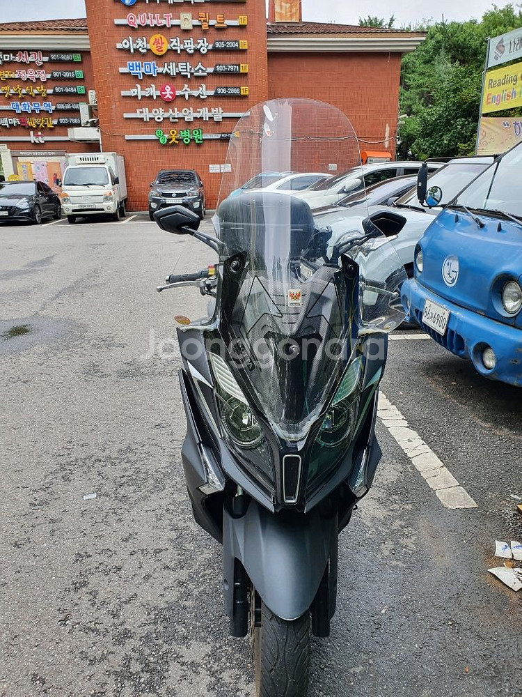 킴코 다운타운 2016년식 신형 125i탑박스 튜닝판매--2