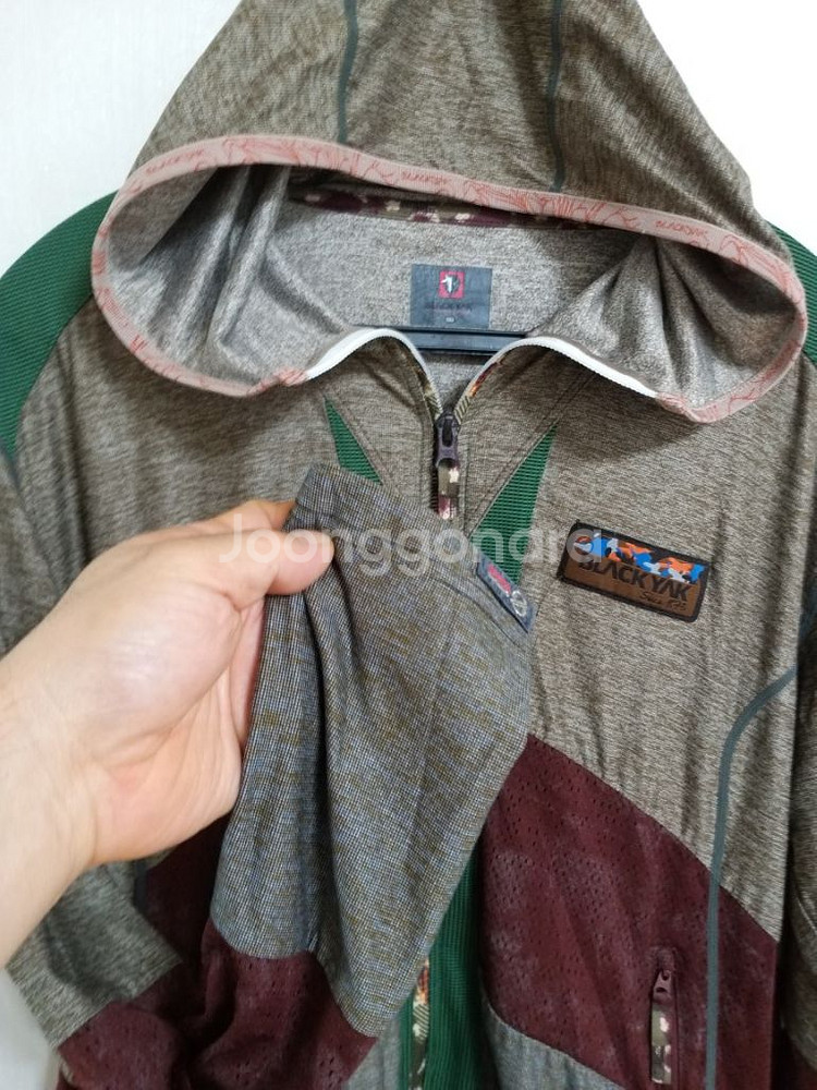 여성 블랙야크 등산 여름 후드집업(스판박시100-105--5