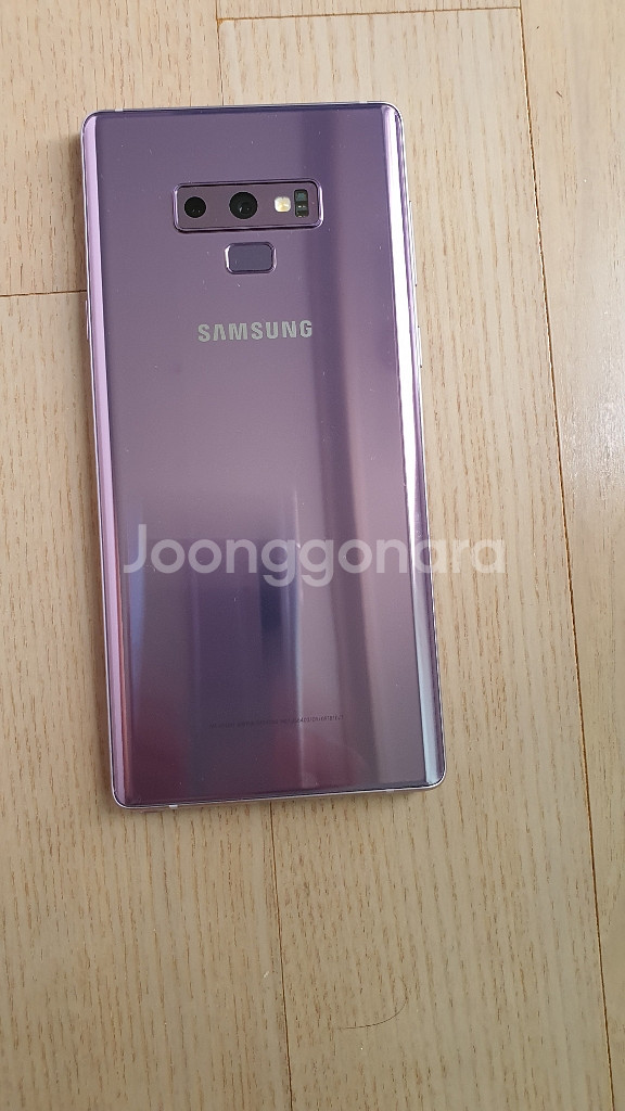 갤럭시 노트9 512g 퍼플 sss급 (개인)--1