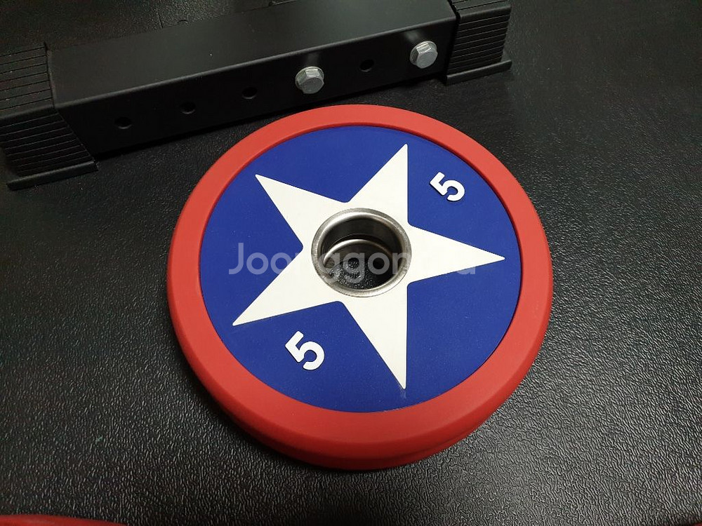 cnk 방패 우레탄 원판 95kg--1