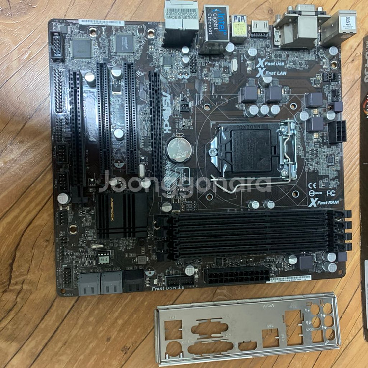 Asrock B85M Pro4 4슬롯 보드 1만--1