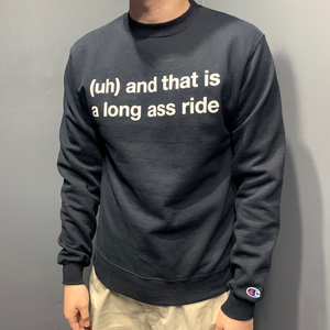 챔피온 올드스쿨 베이직 레터링 맨투맨