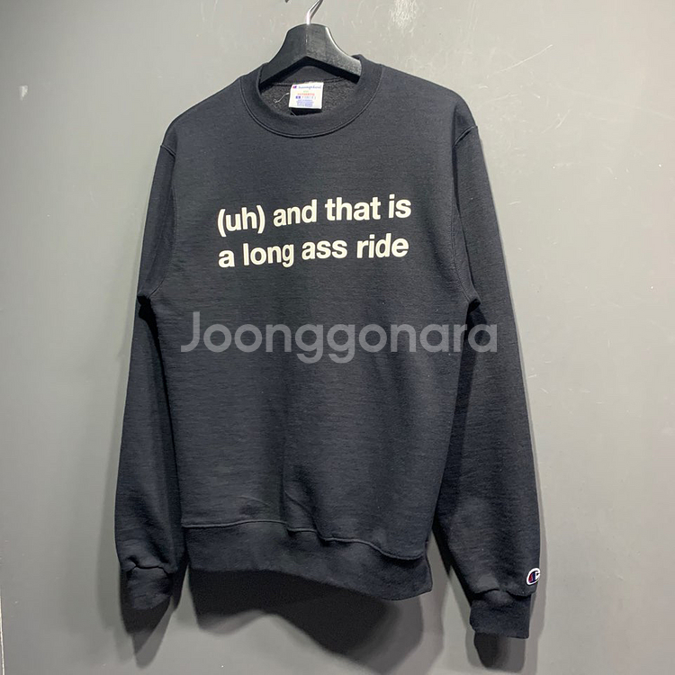 챔피온 올드스쿨 베이직 레터링 맨투맨--3