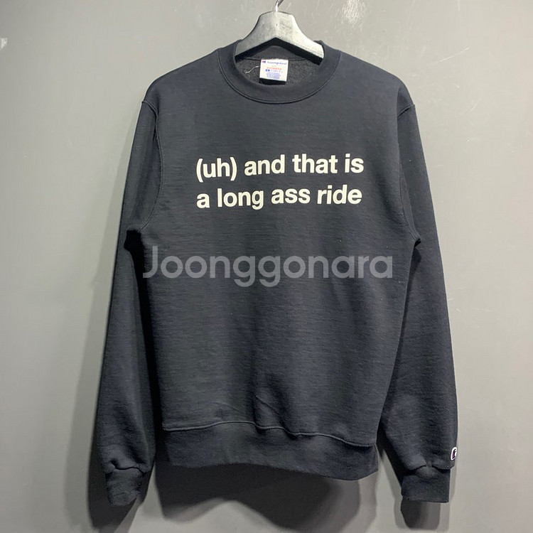 챔피온 올드스쿨 베이직 레터링 맨투맨--1