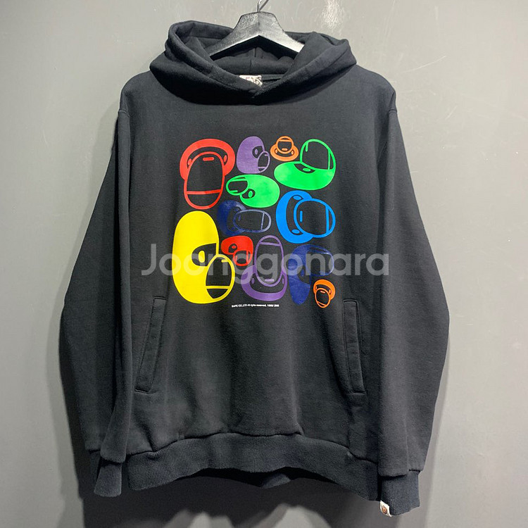 베이프 베이 마일로 후드티--1