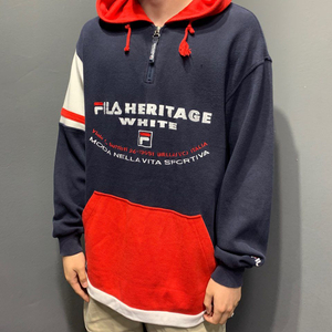 필라 올드스쿨 아노락 후드