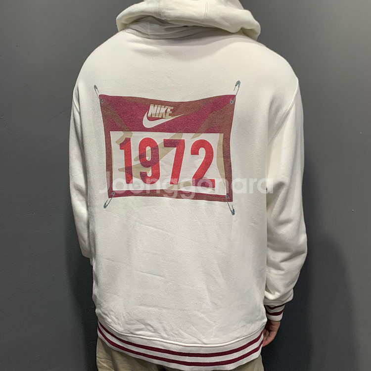 나이키 올드스쿨 빅로고 후드티--1