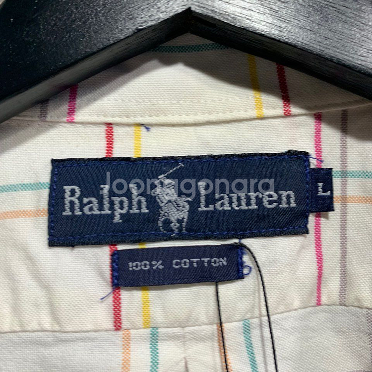 폴로 랄프로렌 체크셔츠--6