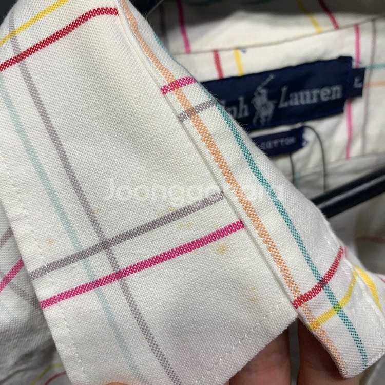 폴로 랄프로렌 체크셔츠--5