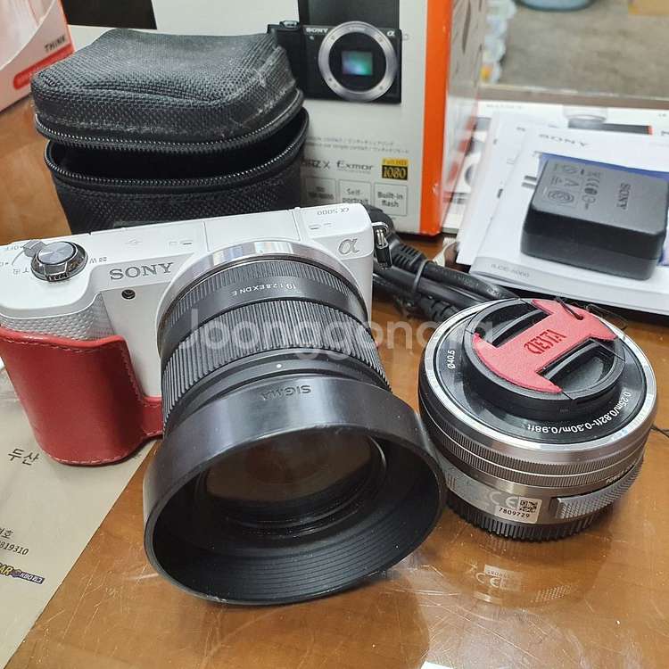 소니 a5000 번들킷 + 시그마 19mm f2.8--5