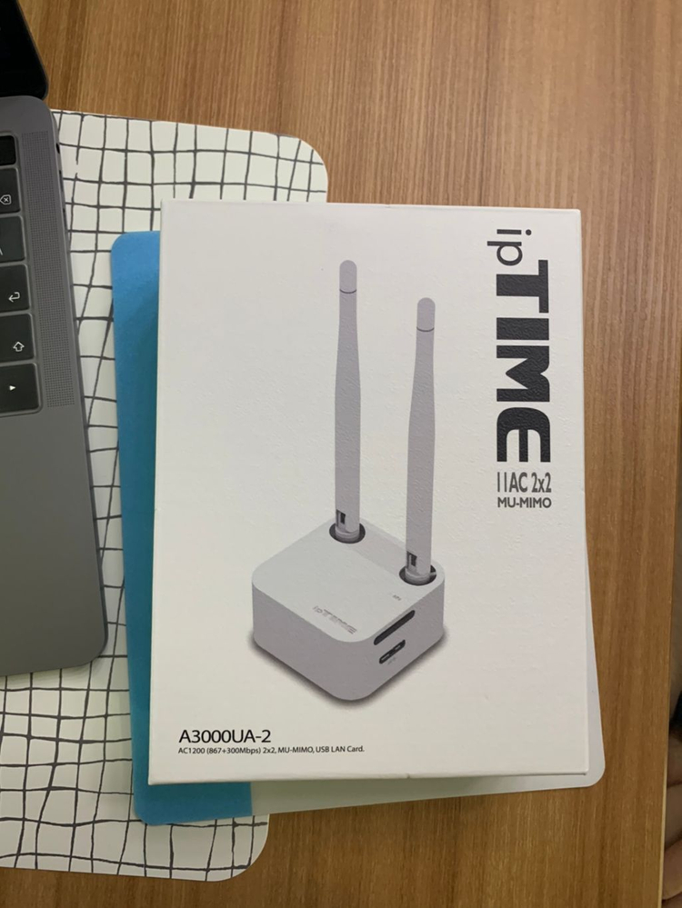 iptime A3000UA-2 무선랜카드--0