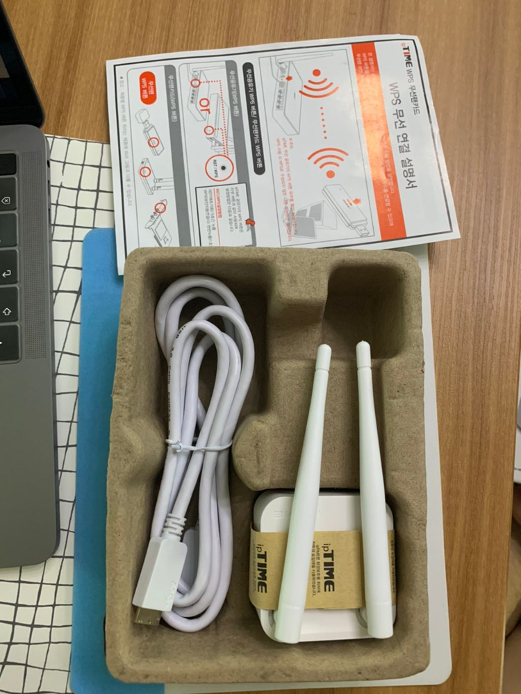 iptime A3000UA-2 무선랜카드--2