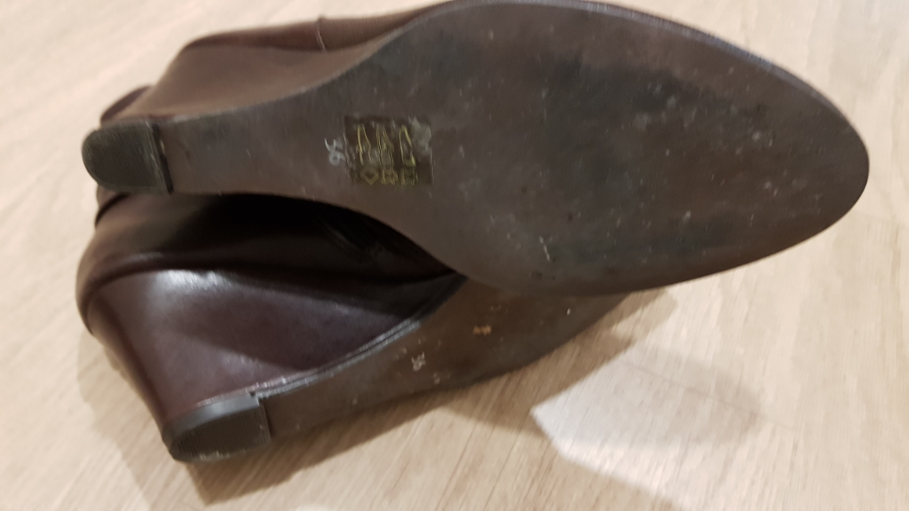 프랑스제 여성앵클부츠--2