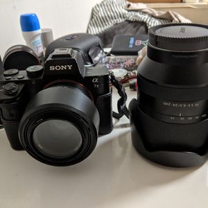 a7m2, sel50f18f, sel24240 팝니다