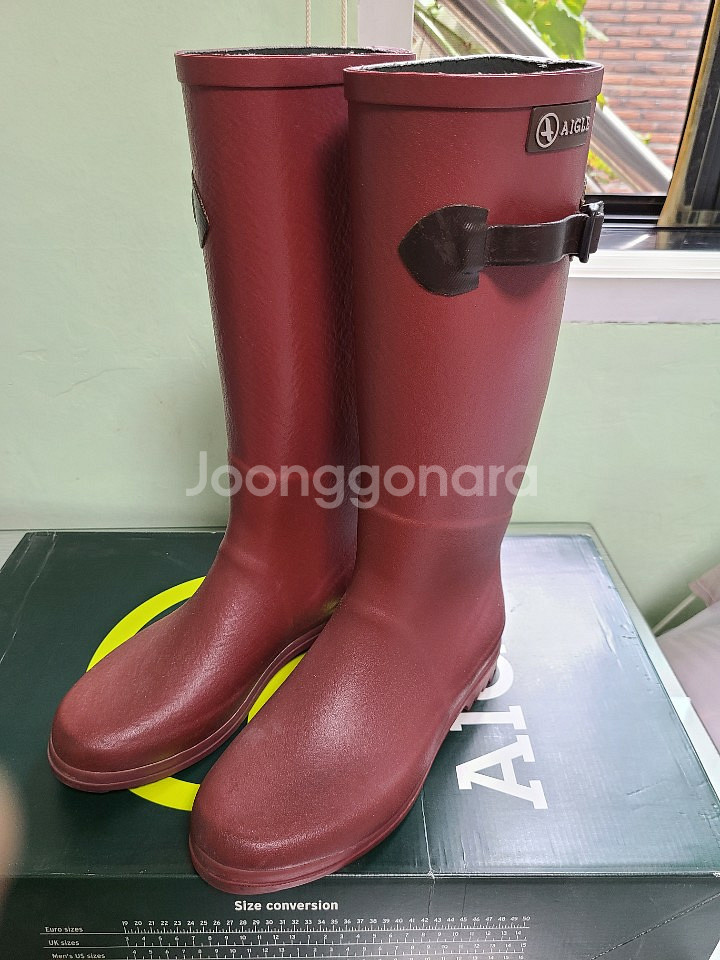 AIGLE 레인부츠팝니다.--1
