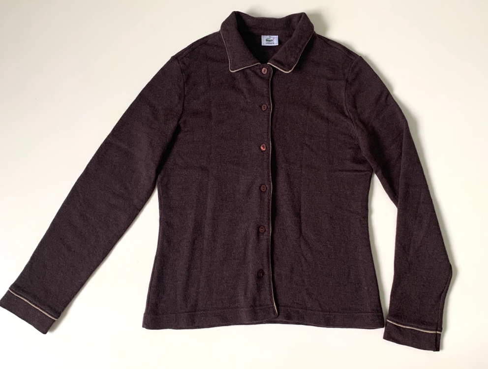 라코스테 울100% 블라우스 s사이즈 새 옷--0