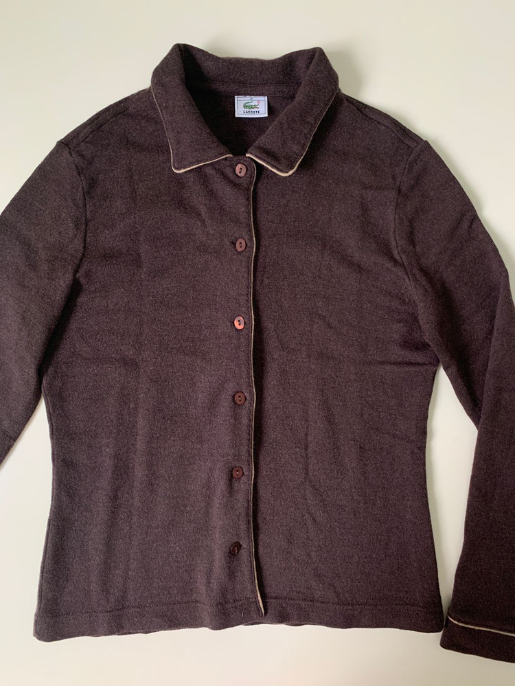 라코스테 울100% 블라우스 s사이즈 새 옷--1