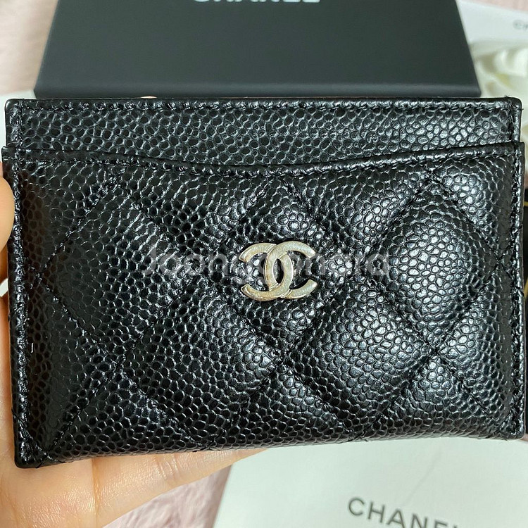 샤넬 카드지갑--2