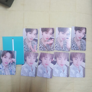 박지훈 생일파티 공식 MD 포카