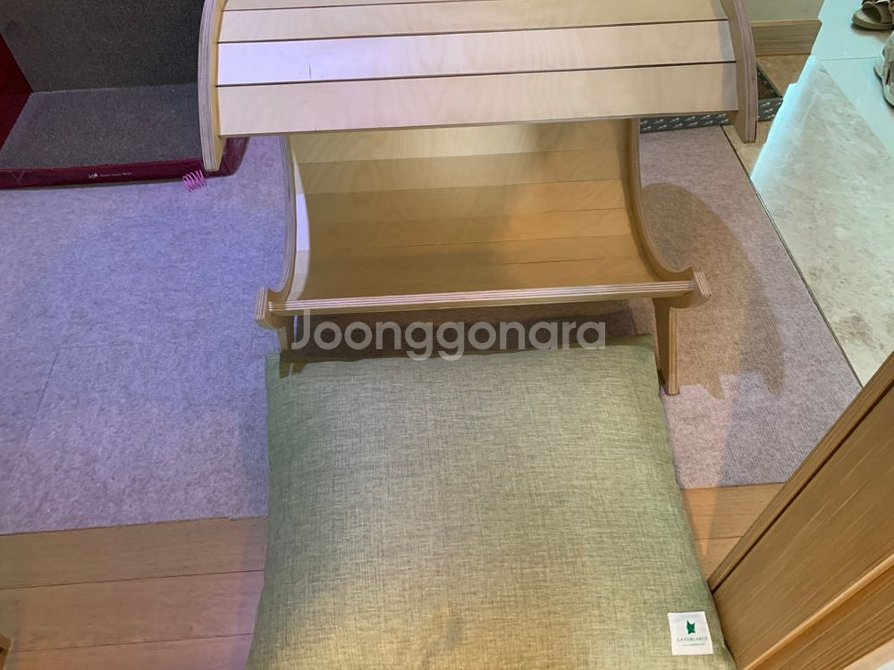 고양이 원목숨숨집 가또블랑코--5