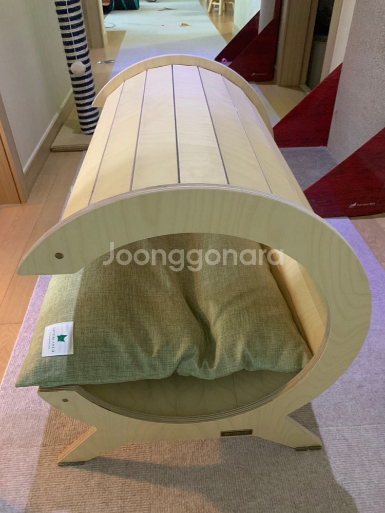 고양이 원목숨숨집 가또블랑코--1