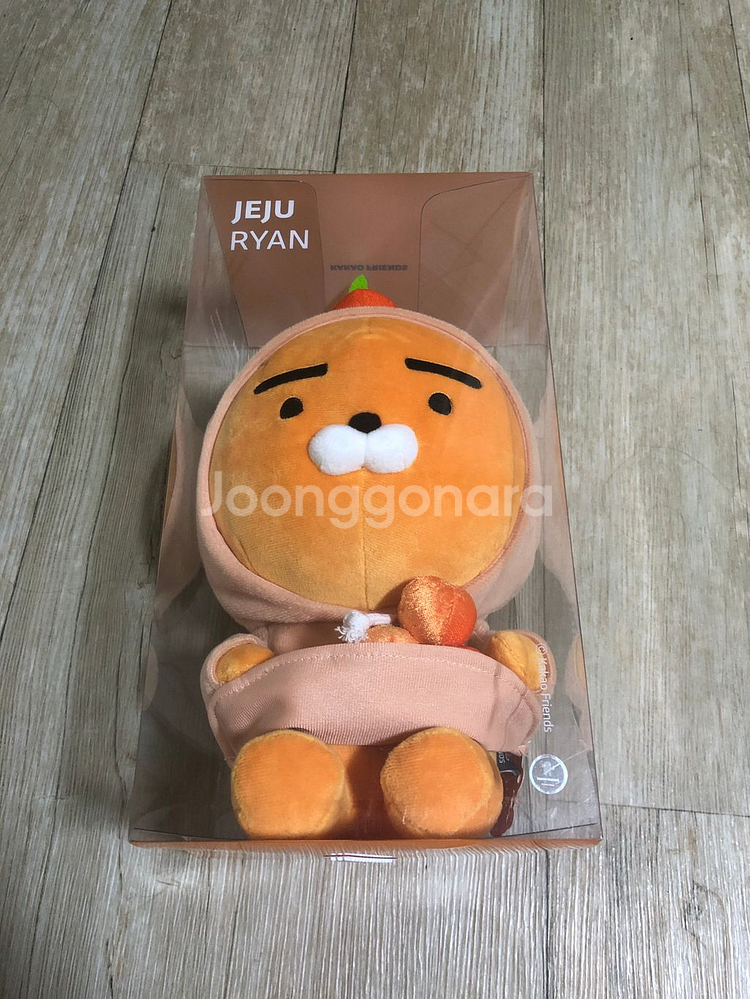 카카오프렌즈 제주 라이언 인형 팔아요--0