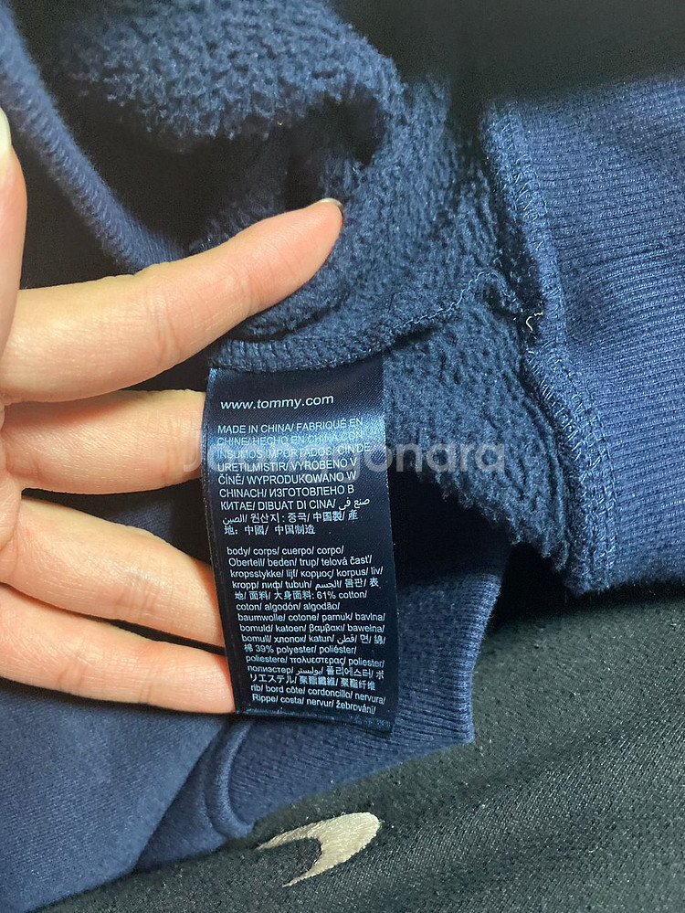 타미힐피거 후드티(m)--2