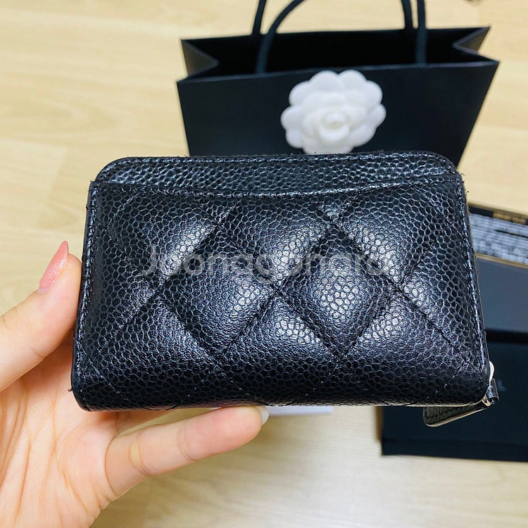 샤넬 카드지갑--2