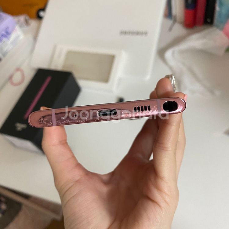 갤럭시노트10 아우라핑크 256G--2