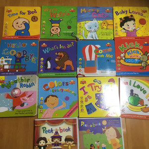 돌잡이 영어 책 12권+cd6+dvd4 택포