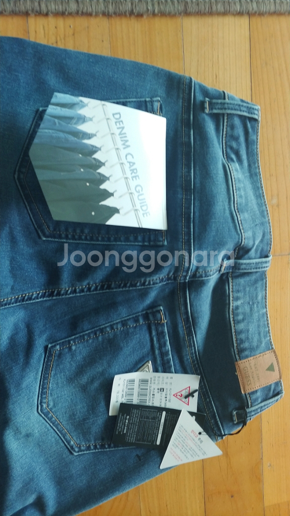 게스 M톤 슬림 스트레이트 새제품--6