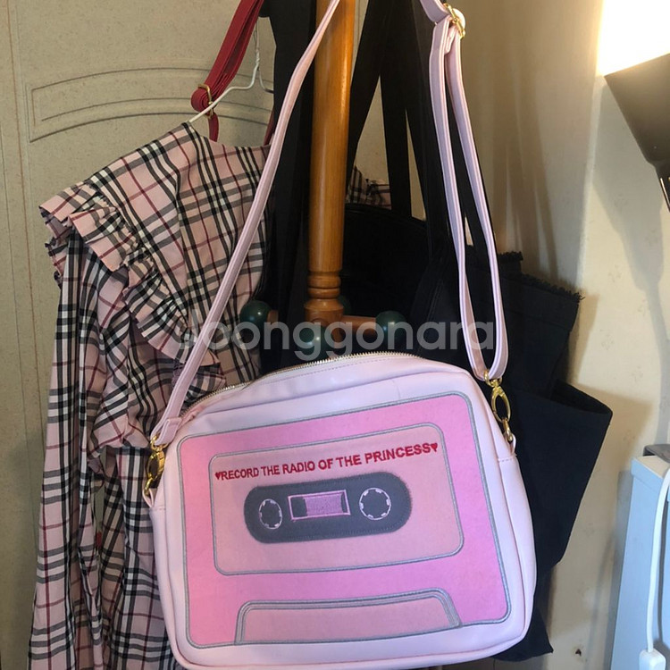 일본브랜드 핑크테이프 가방--1