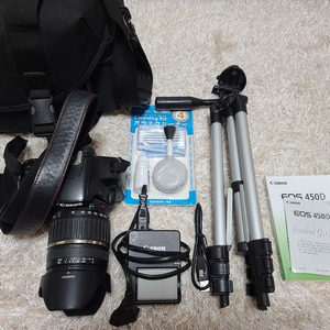 캐논 450D+탐론AF18-200mm+32GB SD카드