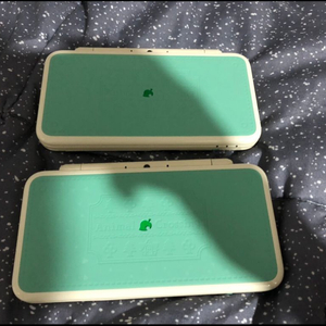 닌텐도2ds xl 튀어나와요 동물의숲 에디션