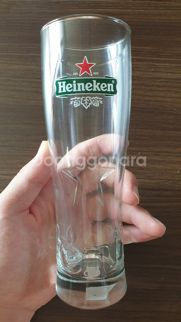 하이네켄 정품 유리잔 저렴하게 판매합니다.--5