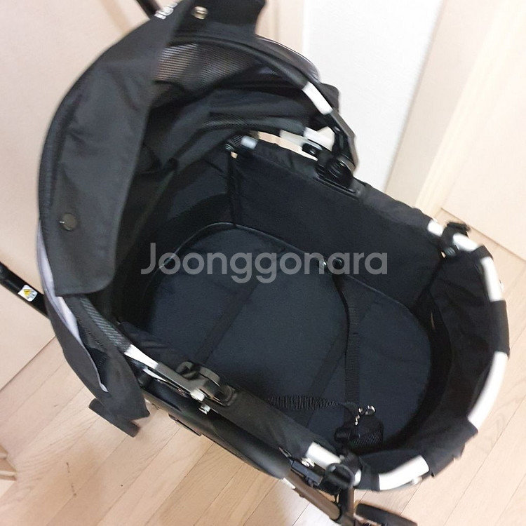 콤펫 미리미리 개모차 카시트 이동장 강아지유모차 블랙--4