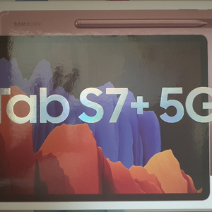 갤럭시탭 S7+ 플러스 256GB 5G 브론즈