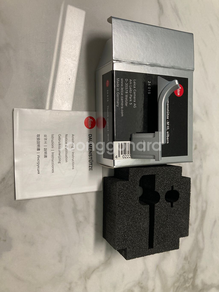 라이카 m10 엄지그립 정품 팝니다--0